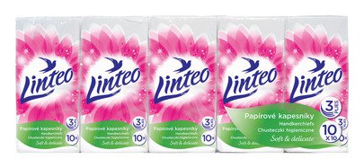 Kapesníčky 3Vr Linteo | Papírové a hygienické výrobky - Kapesníky Kapesníčky 3Vr Linteo | Papírové a hygienické výrobky - Kapesníky